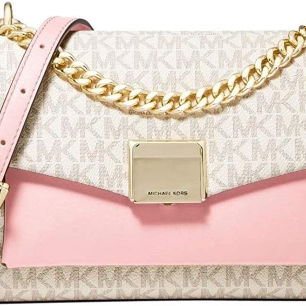 Michael Kors Medium Logo Crossbody. NWT - Picture 7 of 14